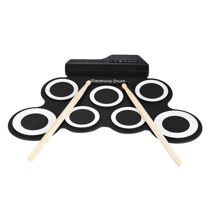 Electronic Drum Usb Roll Type Silicon Set Digital Drum-8