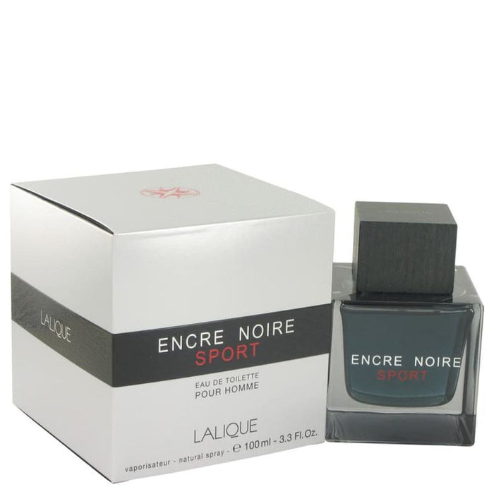 Encre Noire Sport Edt Spray By Lalique For Men - 100 Ml