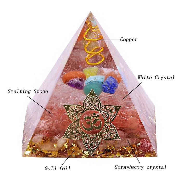 Energy Generator Orgone Pyramid For Emf Protection & Healing