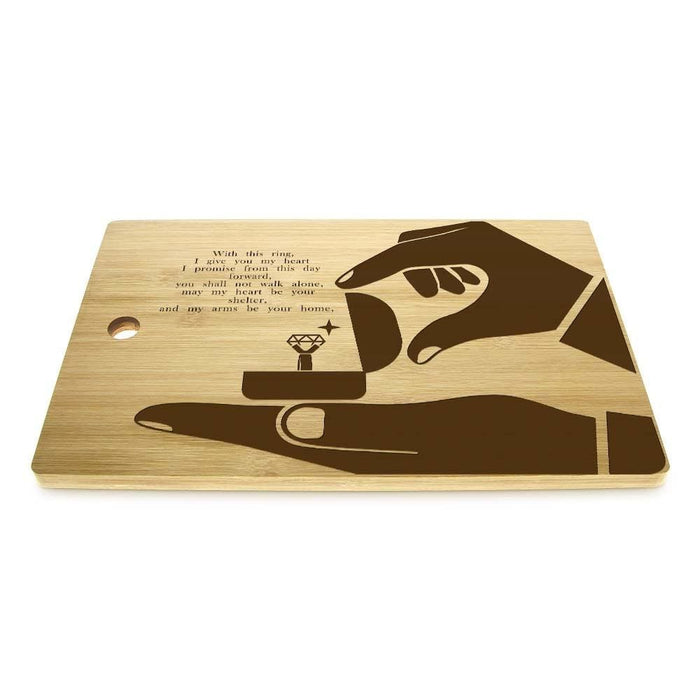 Engagement Ring Cutting Board