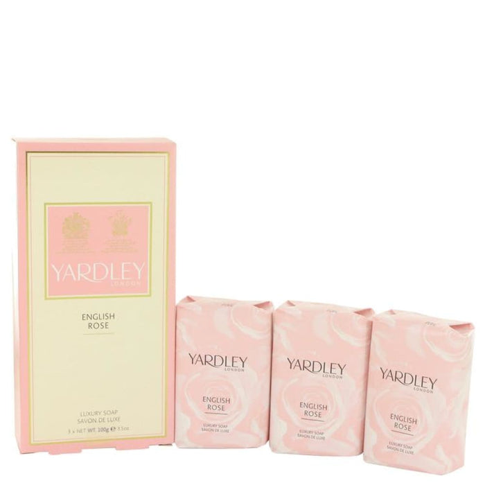 English Rose Yardley 3 x 3.5 Oz Luxury Soap By London