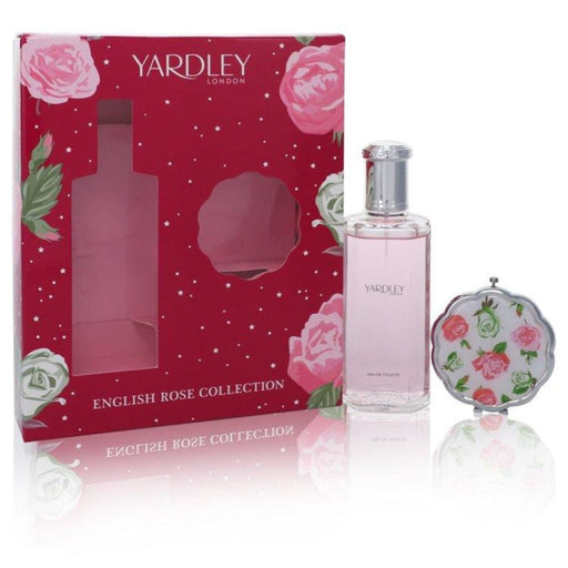 English Rose Yardley Gift Set By London For Women - 4.2 Oz