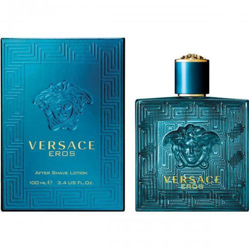Eros After Shave Lotion By Versace For Men - 100 Ml