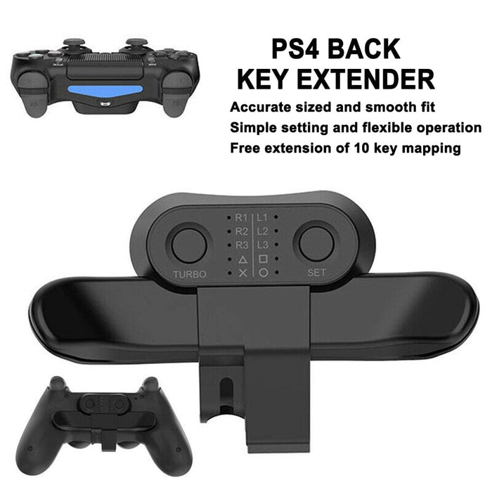 Vibe Geeks Extended Gamepad Back Button Ps4 Game Controller