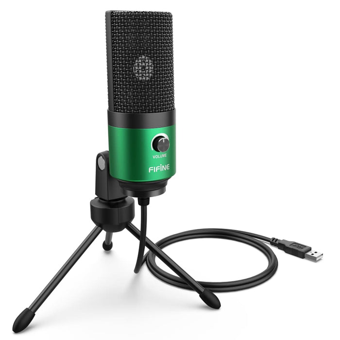 Metal Usb Condenser Recording Microphone For Cardioid Studio