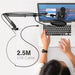 Usb Computer Microphone Kit With Adjustable Scissor Arm