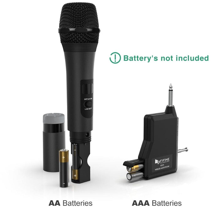 Wireless Dynamic Microphone& Receiver For Outdoor Party