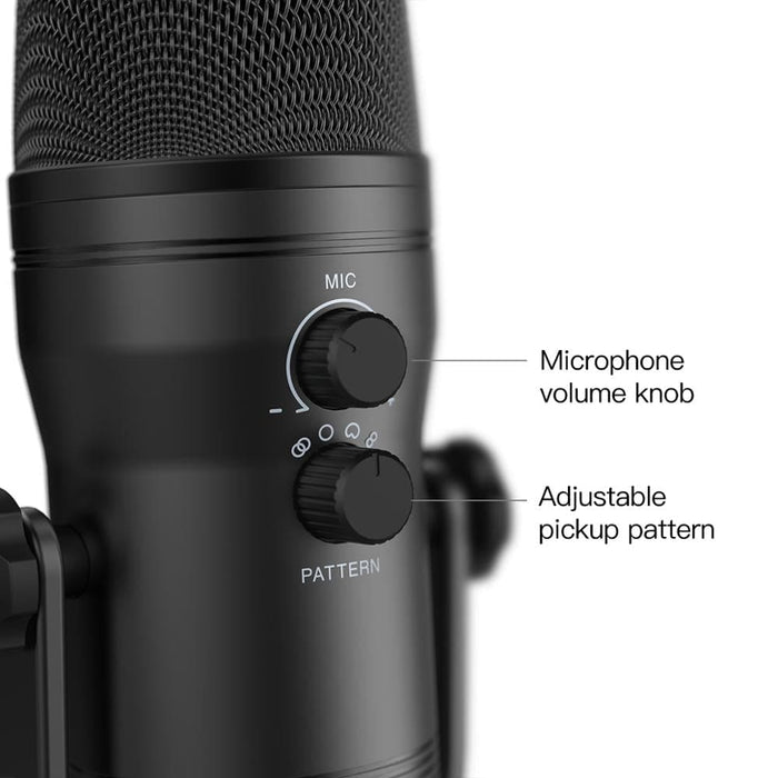 Four Pickup Patterns Microphone For Pc Ps4 Mac