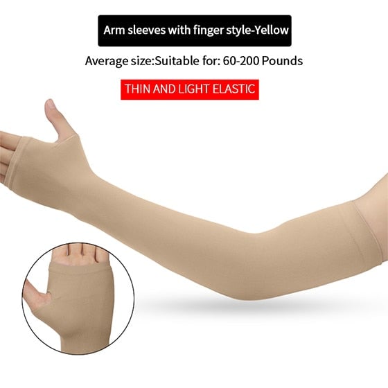 Fingerless Uv Protection Arm Sleeves