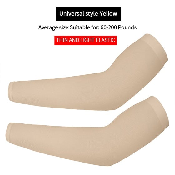 Fingerless Uv Protection Arm Sleeves