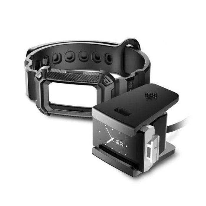 Fitbit Charge 2 Unicorn Beetle Pro Wristband Case - Black