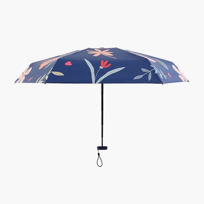 Flower Design Ultrathin Umbrella With Cover