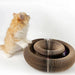 Vibe Geeks Foldable Cardboard Scratching Post Cat Scraping