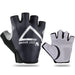 Full Half Reflective Design Cycling Gloves With Breathable