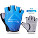 Full Half Reflective Design Cycling Gloves With Breathable