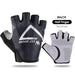 Full Half Reflective Design Cycling Gloves With Breathable