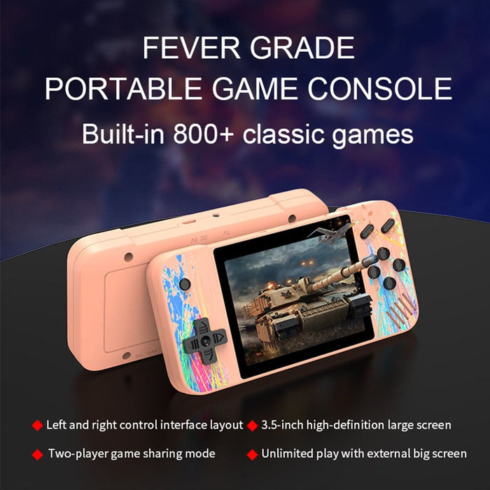 G3 Handheld Video Game Console Built-in 800 Classic Games- 
