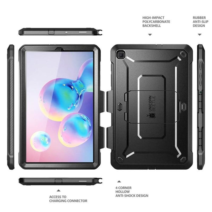 Galaxy Tab S6 Lite Case With Built-in Screen Protector &