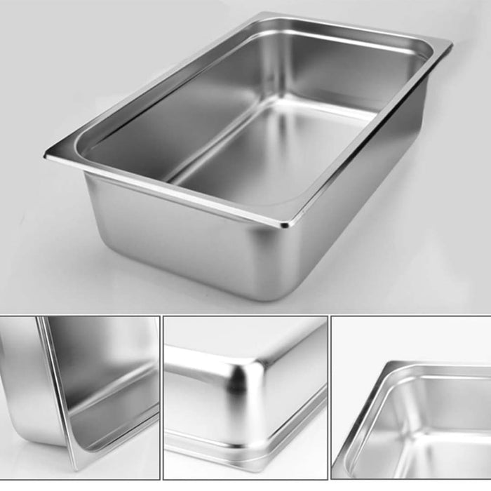 Gastronorm Gn Pan Full Size 1 15cm Deep Stainless Steel Tray