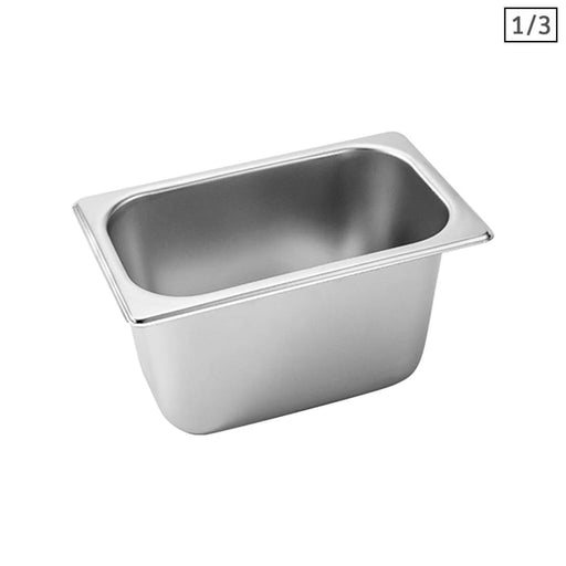 Gastronorm Gn Pan Full Size 1 3 15cm Deep Stainless Steel