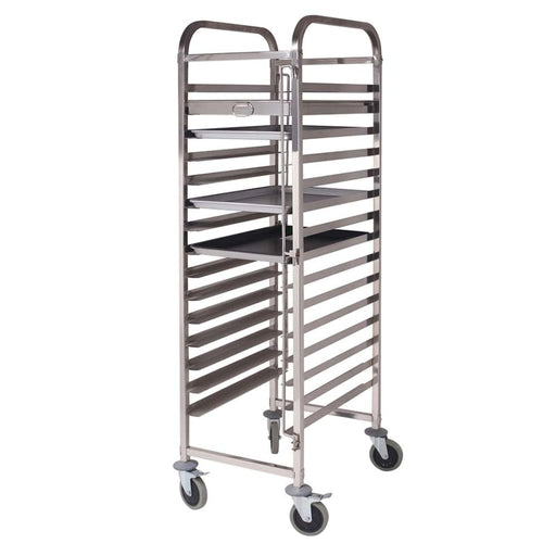 Gastronorm Trolley 15 Tier Stainless Steel Cake Bakery Suits