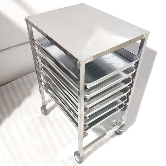 Gastronorm Trolley 7 Tier Stainless Steel Bakery Suits Gn 1