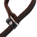 Genuine Leather p Chain Collar Leash