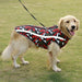 Geometric Pattern Reflective Warm Cotton Jacket For Puppy