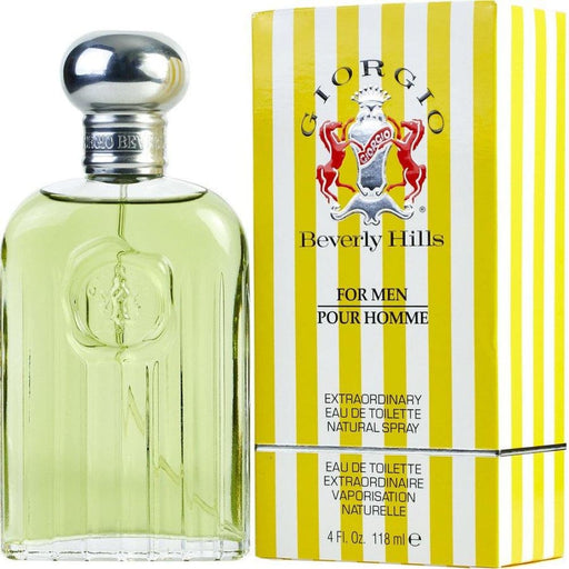 Giorgio Edt Spray By Beverly Hills For Men - 120 Ml