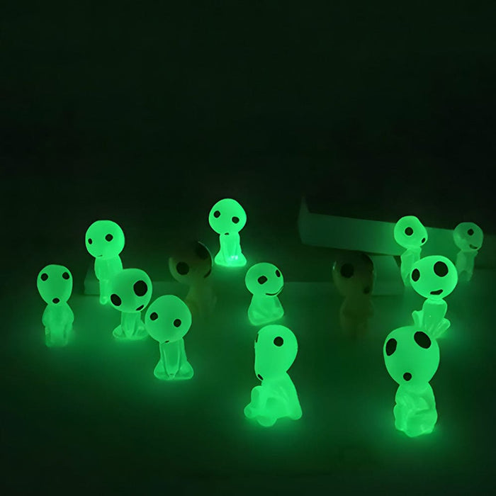 Vibe Geeks Glow In The Dark Luminous Ghost Tree Outdoor