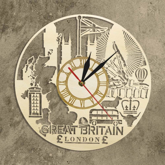 Great Britain Wall Clock