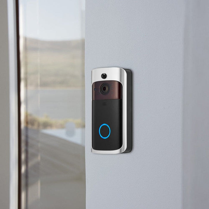 Vibe Geeks Hd Smart Wifi Security Video Doorbell- Battery