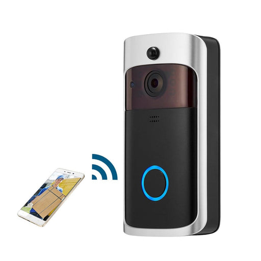 Vibe Geeks Hd Smart Wifi Security Video Doorbell- Battery