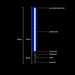 Heavy Handle Usb Rechargeable Led Light Saber Kid’s Toy