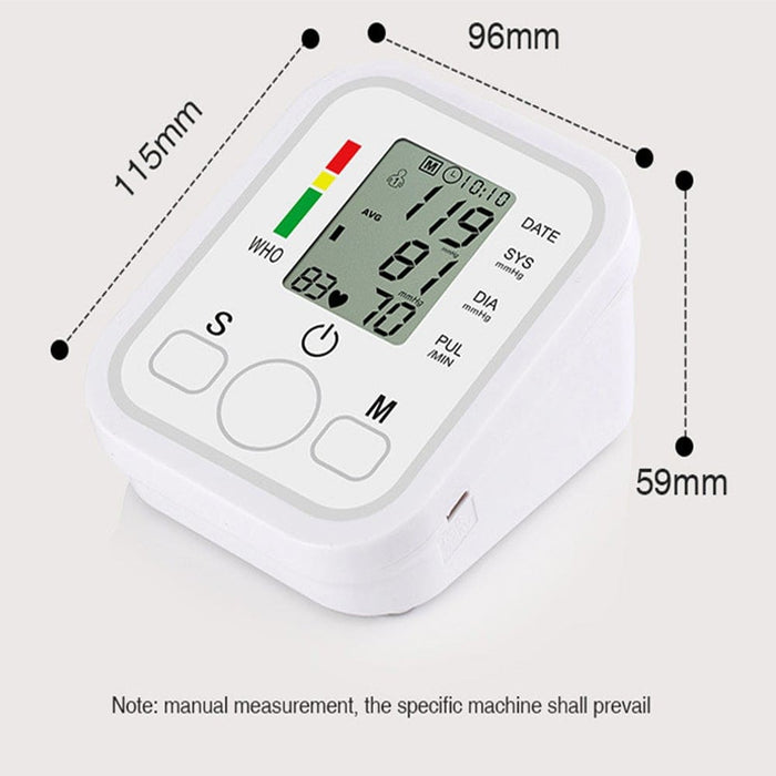 High Accuracy Digital Blood Pressure Monitor
