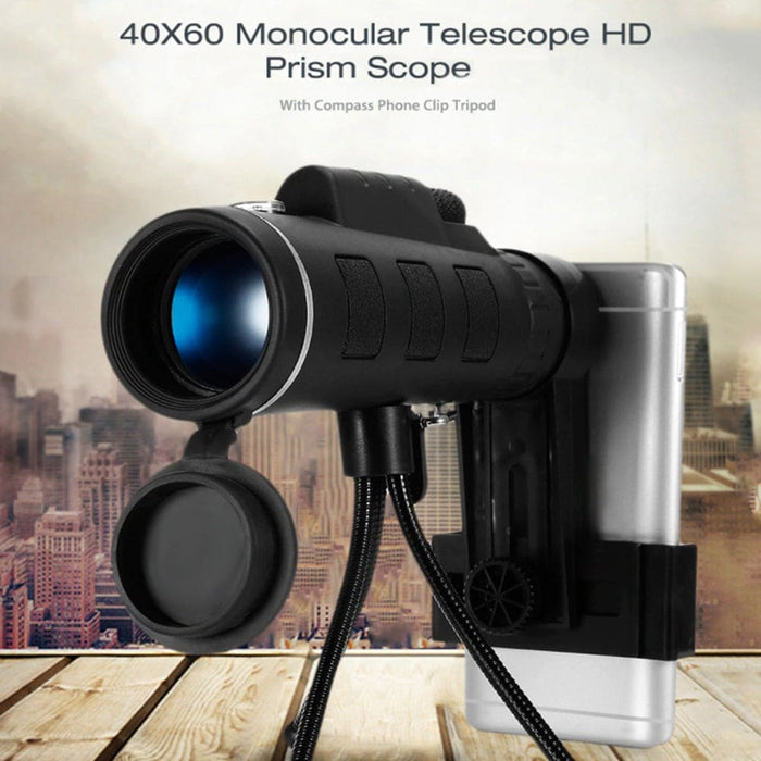 High Power Magnification Monocular Telescope With Smart