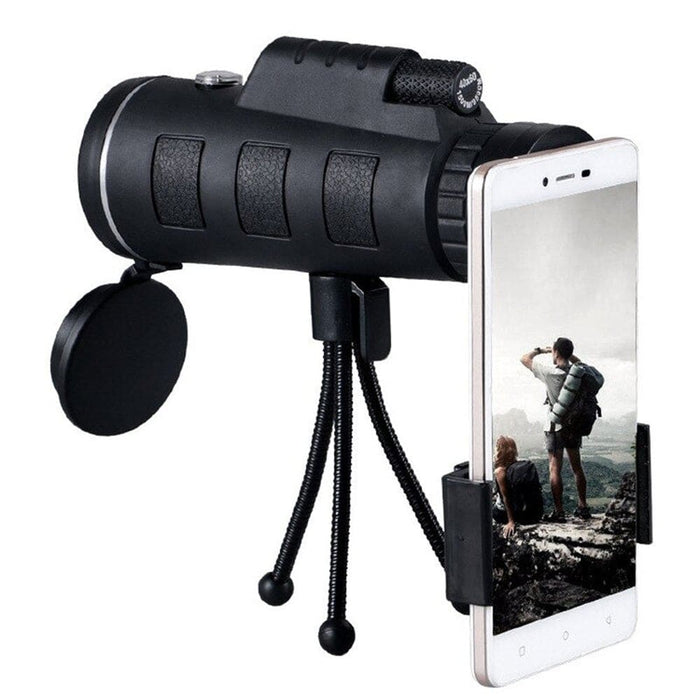 High Power Magnification Monocular Telescope With Smart