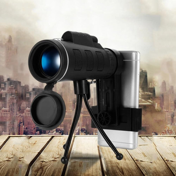 High Power Magnification Monocular Telescope With Smart