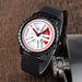 Hollow Rotation Dial Design Quartz Business Stainless Steel