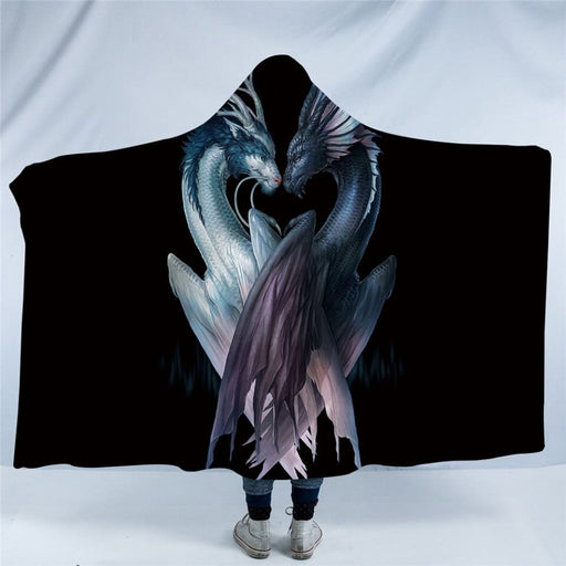 Hooded Blanket 3d Animal For Adults Kids Sherpa Fleece