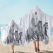 Horses Hooded Towel Animal Bath With Hood Photography