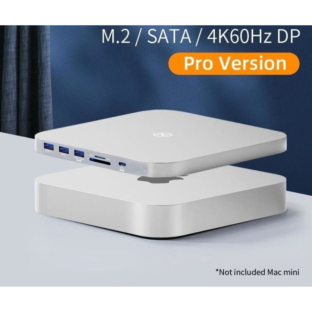 Hub For Mac Mini M1 With Hdd Enclosure 2.5 Sata Nvme M.2 Ssd