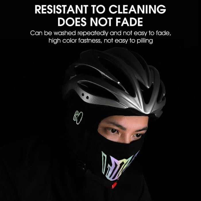 Ice Silk Fabric Balaclava Face Mask For Outdoor Sport