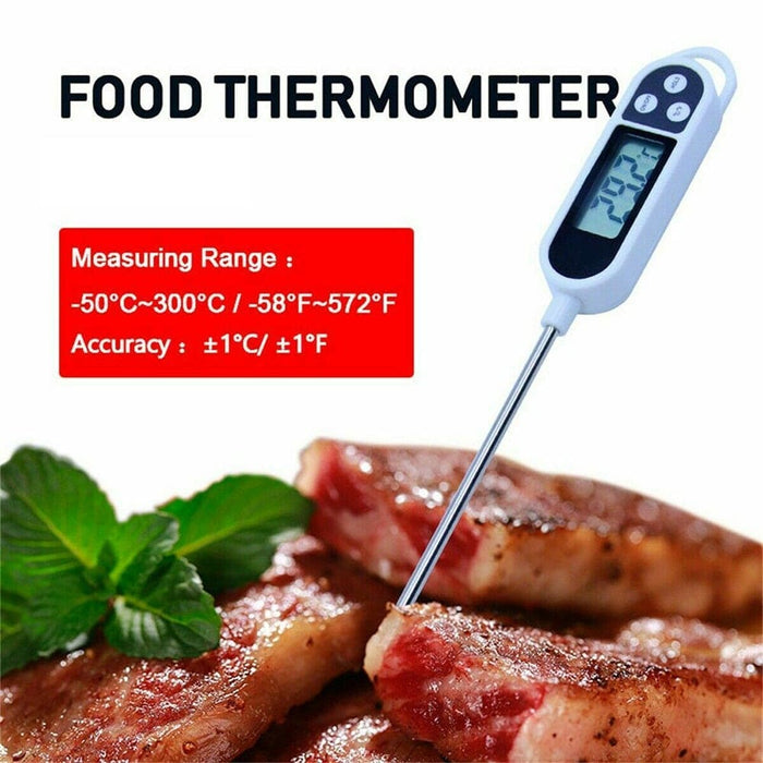 Instant Read Display Digital Food Meat Thermometer- Battery