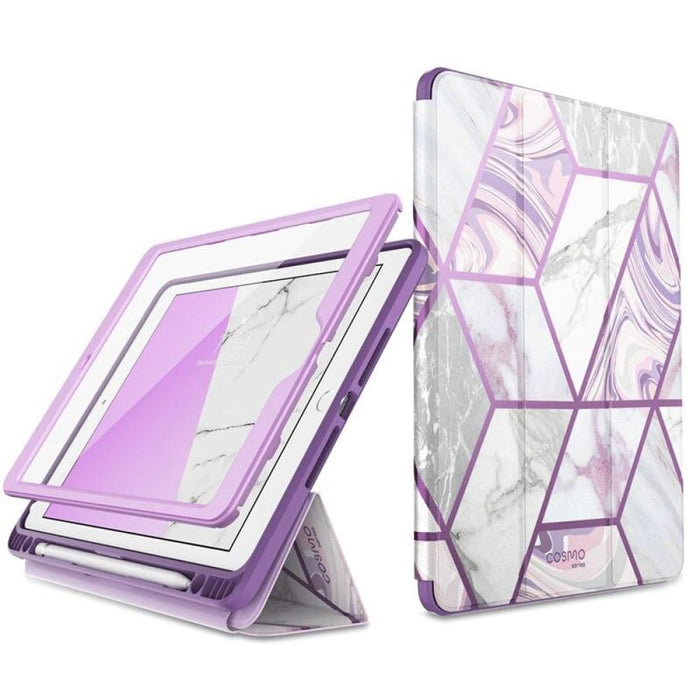 For Ipad 10.2 Case With Built-in Screen Protector &