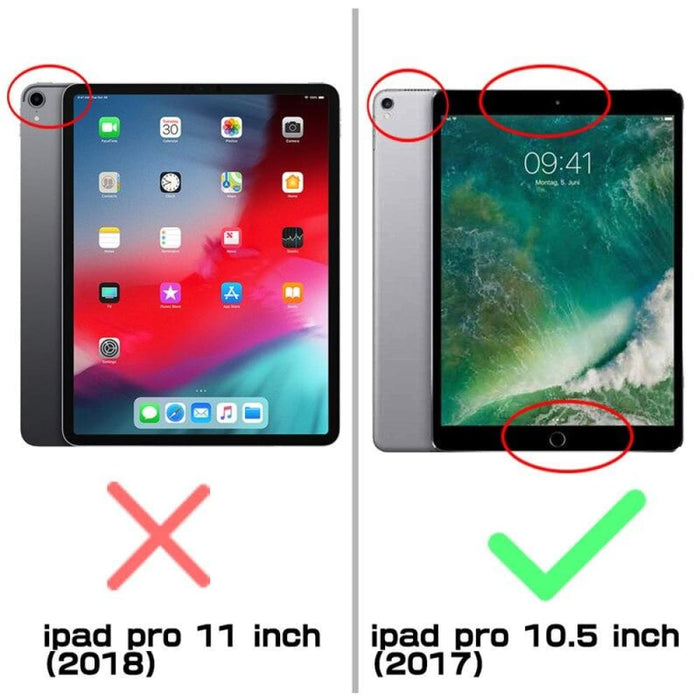 Ipad Air 3 10.5 & Pro Case With Built-in Screen Protector