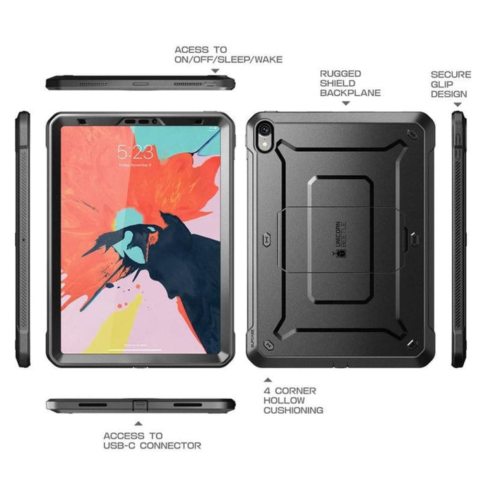 Ipad Pro 11 Full-body Rugged With Built-in Screen Protector