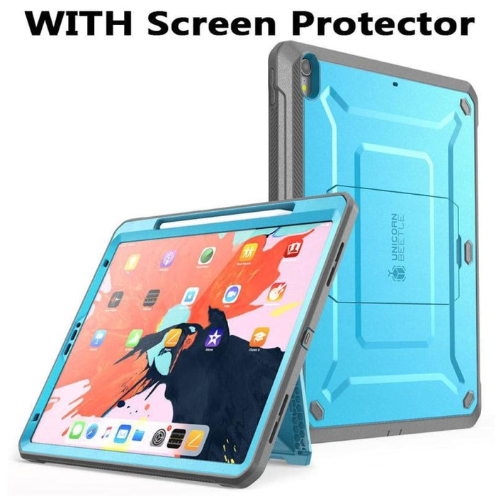 Ipad Pro 12.9 Case With Built-in Screen Protector &