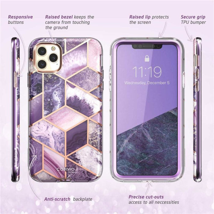 For Iphone 11 Pro Case With Built-in Screen Protector Cosmo