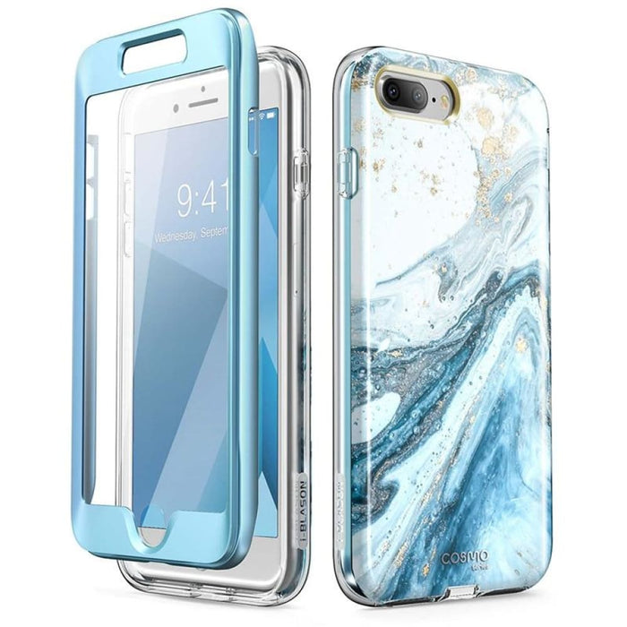 For Iphone 7 Plus 8 Plus Case With Built-in Screen Protector